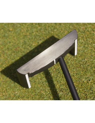 Tête moulée - acier inox SS304 - email haute température noir
Face Fraisée rainurée - Loft 3°